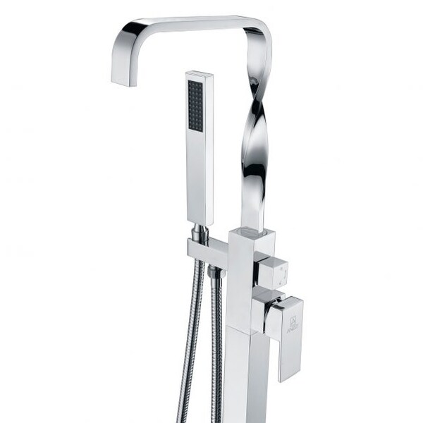 Yosemite 2-Handle Claw Foot Tub Faucet In Polished Chrome